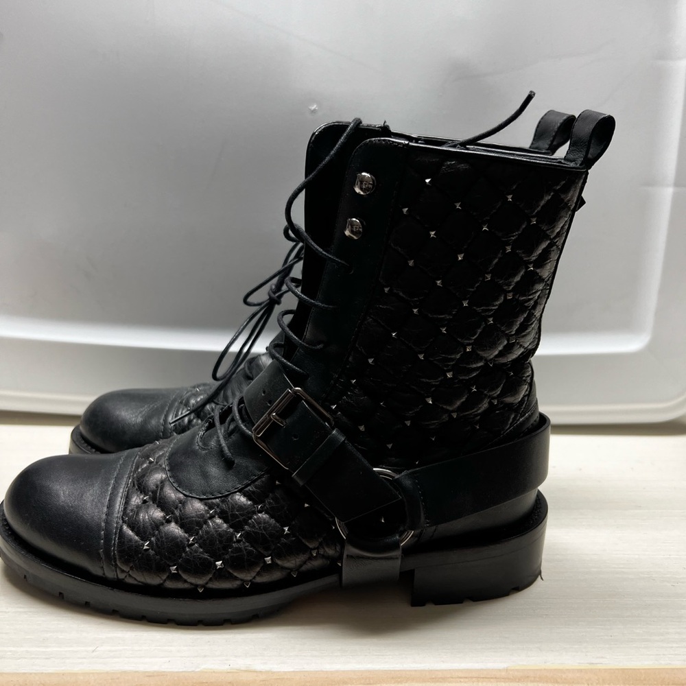 Valentino Combat Boots